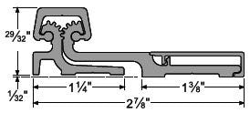 Full Surface Continuous Hinges