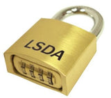 LSDA Resettable Combination Padlocks
