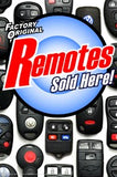 Factory Original Remotes